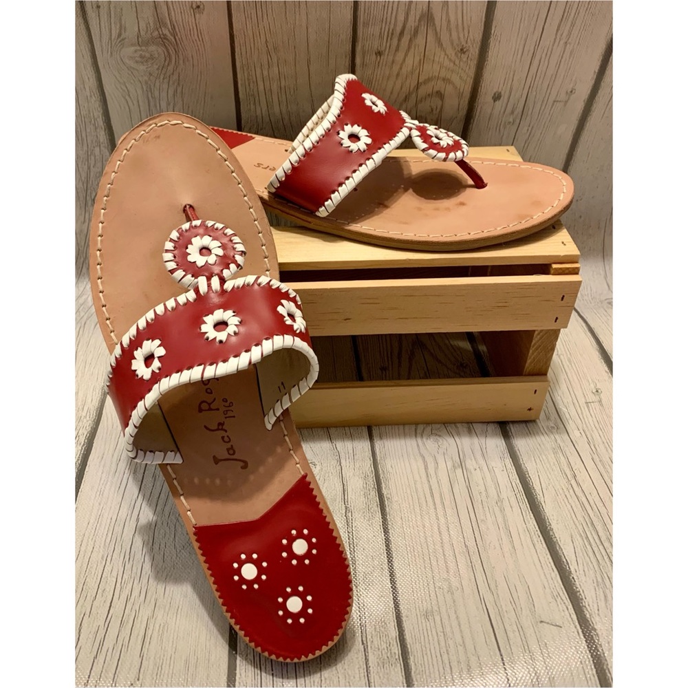Jack Rogers red sandals - Picture 5 of 5